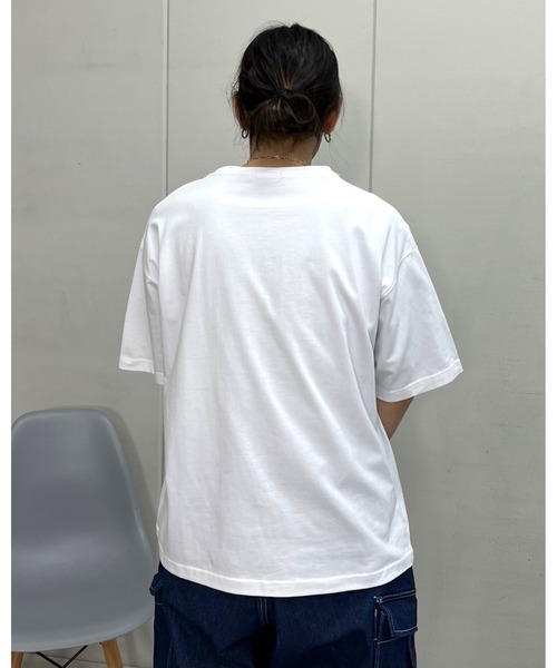 RGY(アールジーワイ)の「【RGY】REVIVAL 発泡PT ビッグシルエットTシャツ (CP)(Tシャツ/カットソー・レディース・ネイビー/ブラック/ホワイト・M/L)」の12枚目の写真