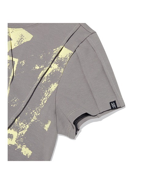 KIRSH COLLECTION PIN TUCK POINT GRAPHIC T-SHIRT キルシー