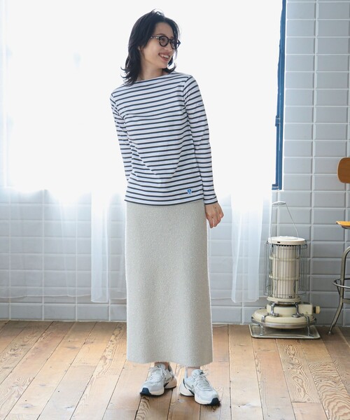 B:MING by BEAMS(ビーミングバイビームス)の「ラメ ニット スカート(スカート・レディース・グレー/ブラック/ホワイト系その他5・ONE SIZE)」の5枚目の写真