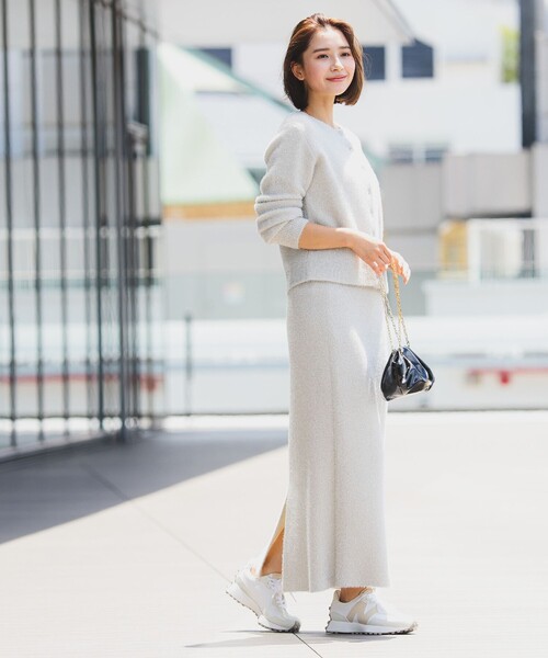 B:MING by BEAMS(ビーミングバイビームス)の「ラメ ニット スカート(スカート・レディース・グレー/ブラック/ホワイト系その他5・ONE SIZE)」の12枚目の写真