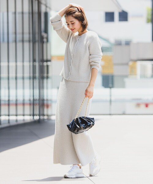 B:MING by BEAMS（ビーミングバイビームス）の「ラメ ニット スカート