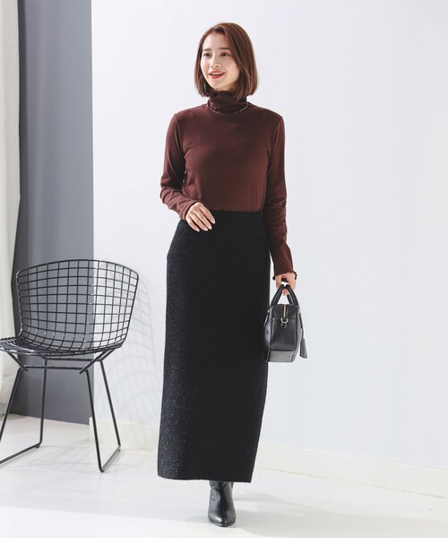 B:MING by BEAMS(ビーミングバイビームス)の「ラメ ニット スカート(スカート・レディース・グレー/ブラック/ホワイト系その他5・ONE SIZE)」の19枚目の写真