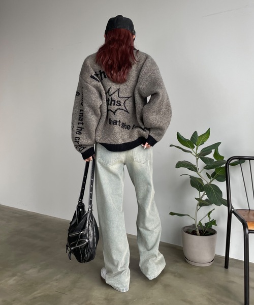 SHAGGIE（シャギー）の「ヴィンテージオーバーダイカーブデニムパンツ（デニムパンツ・レディース・ブルー・XS/S/M）」の21枚目の写真