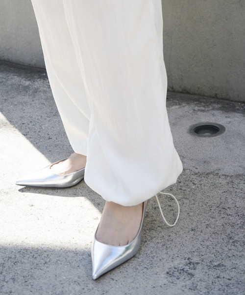 qualite（カリテ）の「パラシュートパンツ/カーゴパンツ（カーゴパンツ・レディース・ブラック/アイボリー/カーキ・38/36）」の22枚目の写真