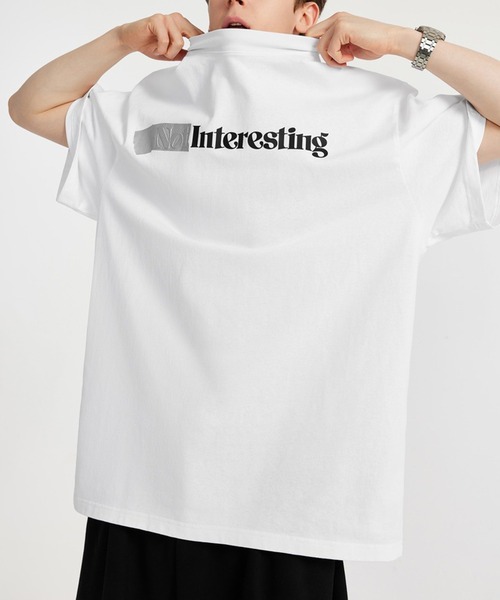 GENXDER(ノンジェンダー)の「【GENXDER】アルファベットプリントTシャツ (SS)(Tシャツ/カットソー・メンズ・ブラック/ホワイト・MEDIUM/LARGE/X-LARGE)」の2枚目の写真