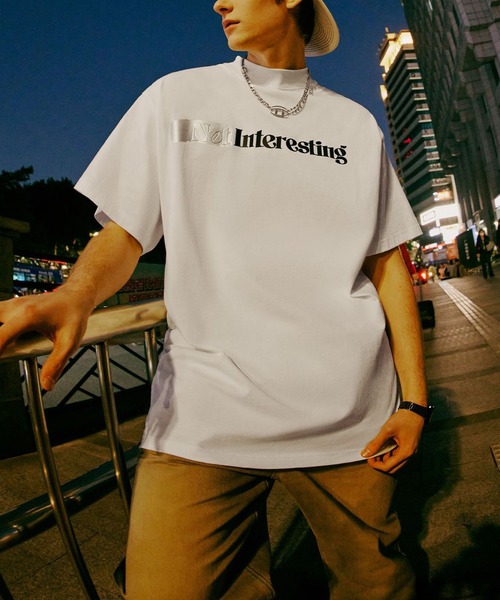GENXDER(ノンジェンダー)の「【GENXDER】アルファベットプリントTシャツ (SS)(Tシャツ/カットソー・メンズ・ブラック/ホワイト・MEDIUM/LARGE/X-LARGE)」の11枚目の写真