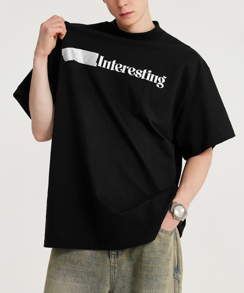 GENXDER(ノンジェンダー)の「【GENXDER】アルファベットプリントTシャツ (SS)(Tシャツ/カットソー・メンズ・ブラック/ホワイト・MEDIUM/LARGE/X-LARGE)」の6枚目の写真