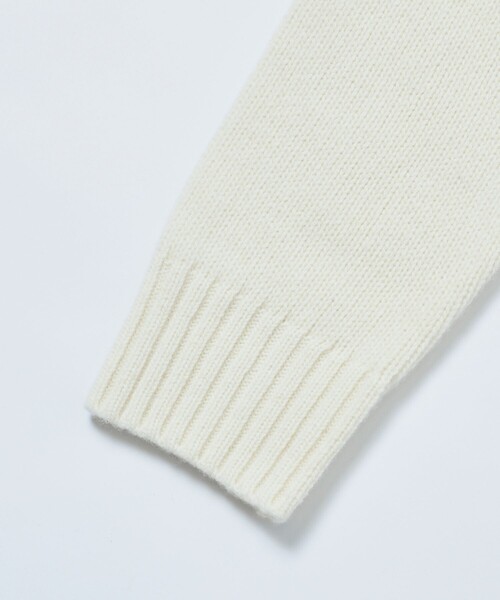 GANNI（ガニー）の「GANNI/ガニー GRAPHIC SOFT WOOL MIX KNIT / K2218 / グラフィックソフトウールミックスニット（ニット/セーター・レディース・オフホワイト・SMALL）」の5枚目の写真
