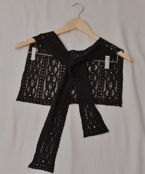 Mayree（メイリー）の「【resonance】クロシェ編み 肩掛けストール