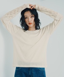 LEPSIM | 【累計販売数5万枚突破】袖切り替えプルオーバー　140912(Tシャツ/カットソー)