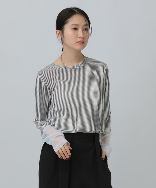 累計販売数5万枚突破】袖切り替えプルオーバー 140912（Tシャツ