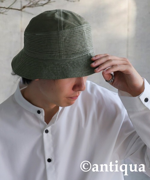 ステッチデザインハット（ハット）｜antiqua（アンティカ）