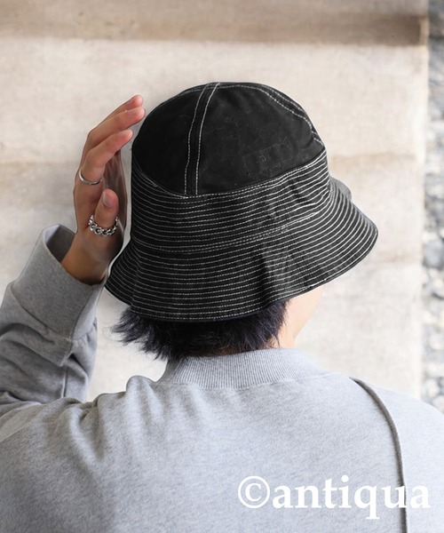 ステッチデザインハット（ハット）｜antiqua（アンティカ）