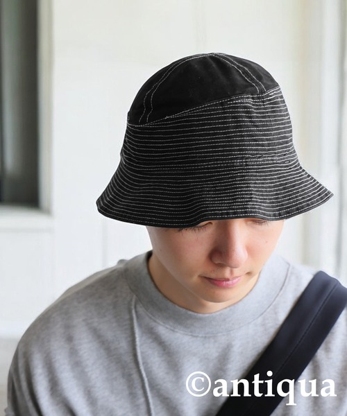 ステッチデザインハット（ハット）｜antiqua（アンティカ）
