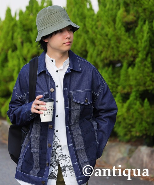 ステッチデザインハット（ハット）｜antiqua（アンティカ）