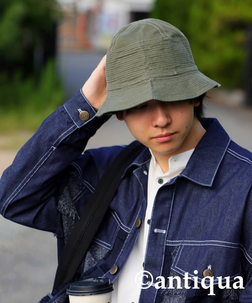 ステッチデザインハット（ハット）｜antiqua（アンティカ）