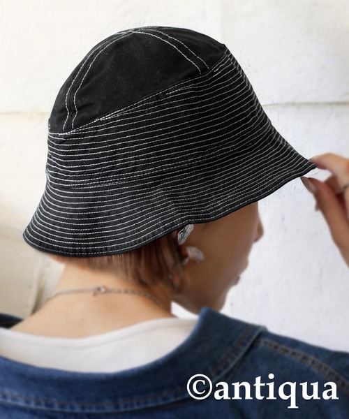ステッチデザインハット（ハット）｜antiqua（アンティカ）