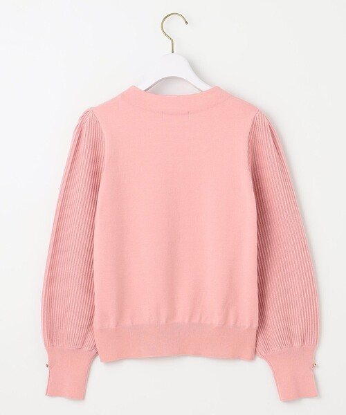 ANY SIS(エニィスィス)の「【CICA加工・選べる9色展開】スリットポイントボトルネック ニット(ニット/セーター・レディース・オレンジ系/ブラック系/アイボリー系/レッド系/グリーン系/イエロー系/ブルー系/ライラック系/ピンク系・4)」の15枚目の写真