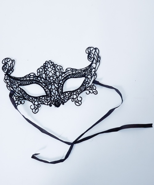 ベネチアンマスク Ventaglio Lux Rosso Venetian Volto Ventaglio Luxe