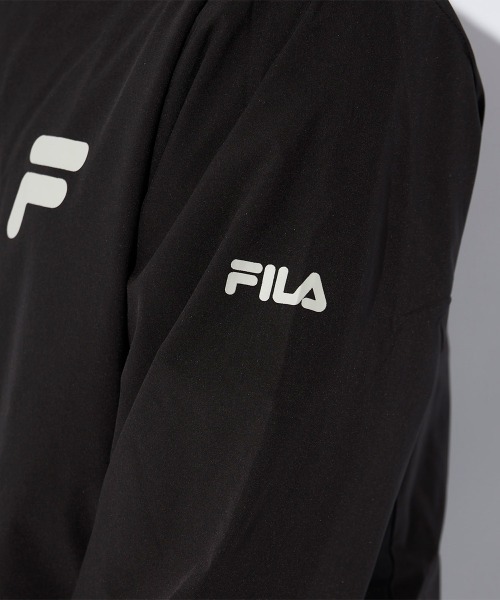 FILA（フィラ）の「撥水・透湿トラックジャケット（ブルゾン・メンズ・グレー/ブラック/バーガンディー・MEDIUM/LARGE/X-LARGE）」の18枚目の写真