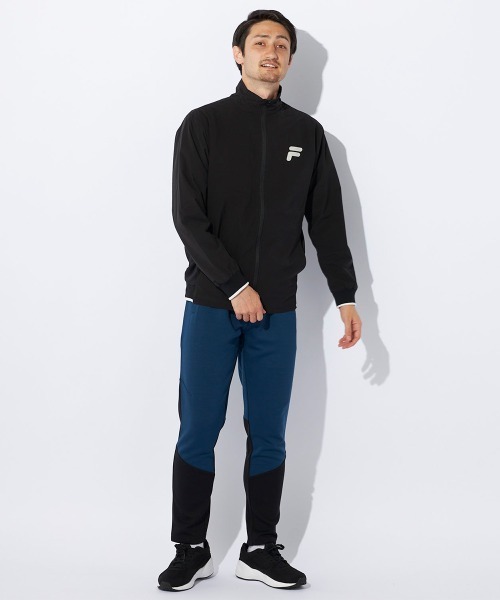FILA ジップアップジャケット ブルー　Ｌサイズ　Ｌサイズ ウインザーオンラインショップフィラ トラックジャケット
