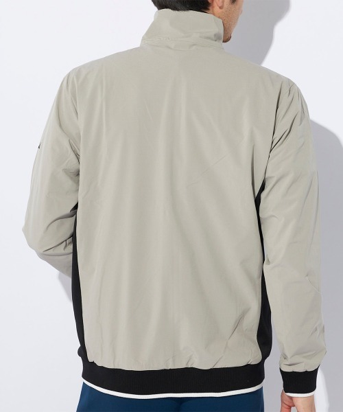 FILA（フィラ）の「撥水・透湿トラックジャケット（ブルゾン・メンズ・グレー/ブラック/バーガンディー・MEDIUM/LARGE/X-LARGE）」の9枚目の写真