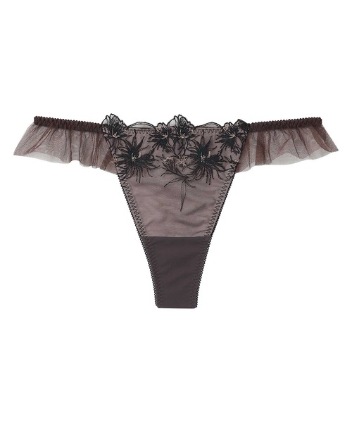 AMPHI(アンフィ)の「「sweetコラボ」「BRAGENIC ブラジェニック 脇高細見えタイプ」 ショーツ Tバック(ショーツ・レディース・ベージュ/ローズ/グレイッシュブルー/ライトパープル/ピンク/チャコール/ブラック/サックスブルー/クリーム/パープル/オレンジ/ネイビー/アイボリー/ブラウン/ライトグリーン/グレー系その他/ピンク系/ブルー/レッド系その他/ブルー系その他/ライトオレンジ系・M)」の6枚目の写真