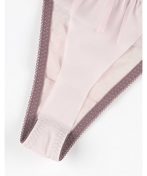 AMPHI(アンフィ)の「「sweetコラボ」「BRAGENIC ブラジェニック 脇高細見えタイプ」 ショーツ Tバック(ショーツ・レディース・ベージュ/ローズ/グレイッシュブルー/ライトパープル/ピンク/チャコール/ブラック/サックスブルー/クリーム/パープル/オレンジ/ネイビー/アイボリー/ブラウン/ライトグリーン/グレー系その他/ピンク系/ブルー/レッド系その他/ブルー系その他/ライトオレンジ系・M)」の22枚目の写真