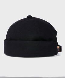 ポールスミス 防寒 フライトキャップ ハンターハットロシア帽 ウシャンカ 黒 Paul Smith（ポールスミス）の「ソリッドウール フィッシャーマン
