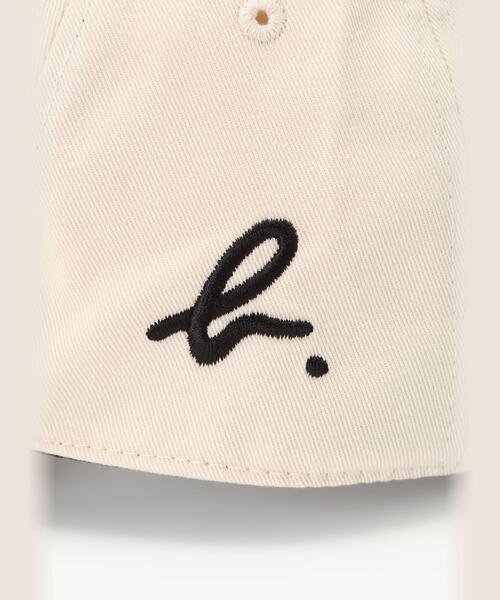 agnes b.（アニエスベー）の「”b.”ロゴ 刺繍 コットン キャップ（キャップ・レディース・ホワイト系その他・FREE）」の5枚目の写真