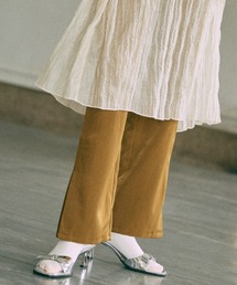 Satin Slit Pants