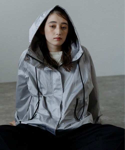 あっぱれさん専用 STONE  マウンテンパーカー 白 美品 M Per sist ence（パーシエンス） マウンテンパーカー ウインド