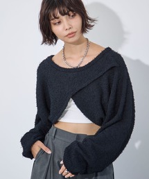ヒゲフェザー2WAYボレロ