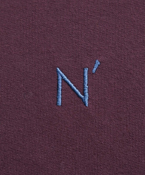 n'OrLABEL(ノアールレーベル)の「『袖ボリュームワンポイント刺繍スウェット』(スウェット・レディース・モカ/チャコールグレー/杢グレー/ダークパープル・FREE)」の14枚目の写真