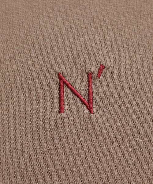 n'OrLABEL(ノアールレーベル)の「『袖ボリュームワンポイント刺繍スウェット』(スウェット・レディース・モカ/チャコールグレー/杢グレー/ダークパープル・FREE)」の6枚目の写真