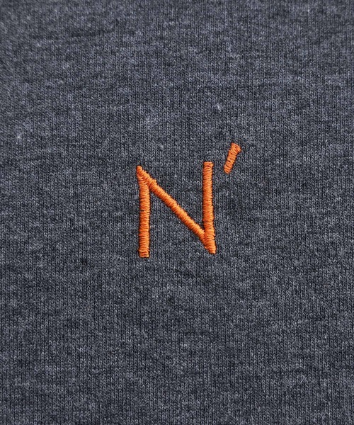 n'OrLABEL(ノアールレーベル)の「『袖ボリュームワンポイント刺繍スウェット』(スウェット・レディース・モカ/チャコールグレー/杢グレー/ダークパープル・FREE)」の8枚目の写真