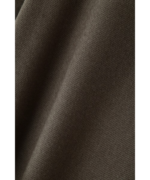 MARGARET HOWELL（マーガレットハウエル）の「MILLED WOOL TWILL（ステンカラーコート・レディース・ネイビー/モカ・2/1/0）」の11枚目の写真