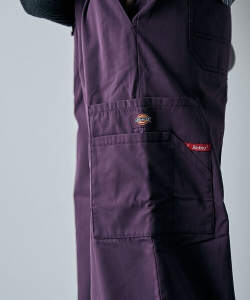 Dickies(ディッキーズ)の「【WEB限定】Dickies(ディッキーズ)ツイルイージーワイドパンツ(チノパンツ・レディース・パープル/ブラック/オリーブ・M/L)」の8枚目の写真
