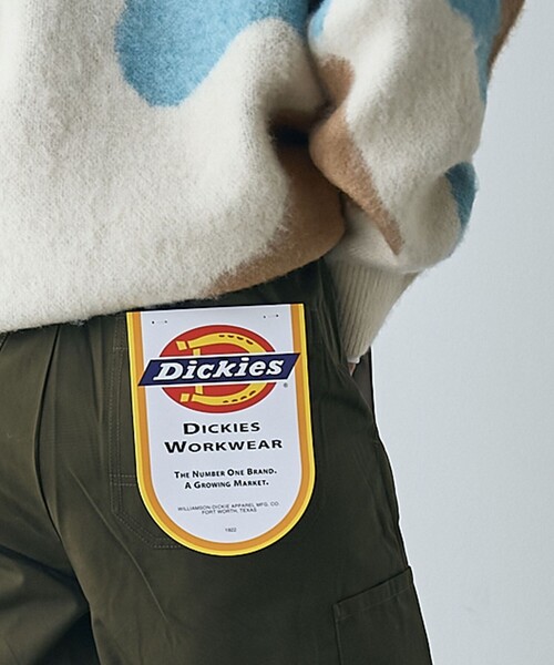 Dickies(ディッキーズ)の「【WEB限定】Dickies(ディッキーズ)ツイルイージーワイドパンツ(チノパンツ・レディース・パープル/ブラック/オリーブ・M/L)」の19枚目の写真