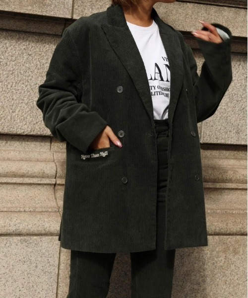 HTH original corduroy jacket（その他アウター）｜HTH（エイチティー 