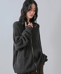 JUNRED | グランジドライバーズニット(ニット/セーター)