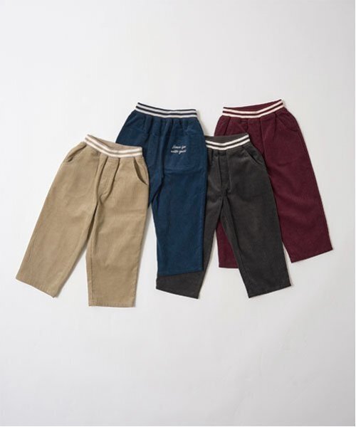 b・ROOM（ビールーム）の「コーデュロイテーパードパンツ（その他パンツ・キッズ・エンジ/ロイヤルブルー/チャコール/ベージュ・100cm/110cm/120cm/130cm/140cm/150cm）」の14枚目の写真