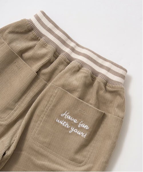 b・ROOM（ビールーム）の「コーデュロイテーパードパンツ（その他パンツ・キッズ・エンジ/ロイヤルブルー/チャコール/ベージュ・100cm/110cm/120cm/130cm/140cm/150cm）」の18枚目の写真