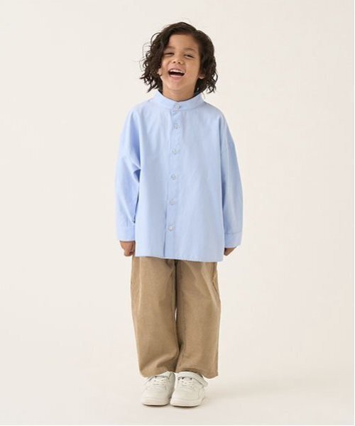 b・ROOM（ビールーム）の「コーデュロイテーパードパンツ（その他パンツ・キッズ・エンジ/ロイヤルブルー/チャコール/ベージュ・100cm/110cm/120cm/130cm/140cm/150cm）」の21枚目の写真