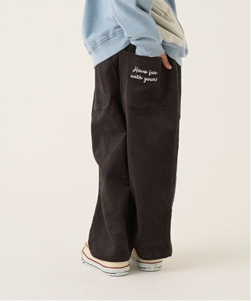 b・ROOM（ビールーム）の「コーデュロイテーパードパンツ（その他パンツ・キッズ・エンジ/ロイヤルブルー/チャコール/ベージュ・100cm/110cm/120cm/130cm/140cm/150cm）」の22枚目の写真