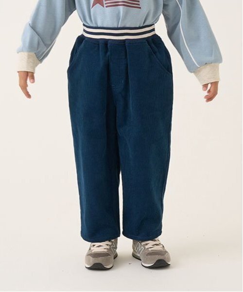 b・ROOM（ビールーム）の「コーデュロイテーパードパンツ（その他パンツ・キッズ・エンジ/ロイヤルブルー/チャコール/ベージュ・100cm/110cm/120cm/130cm/140cm/150cm）」の5枚目の写真