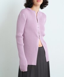 ◆fronthook knit cardigan