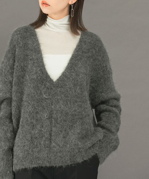 URBAN RESEARCH ROSSO WOMEN(アーバンリサーチ ロッソ)の「セミシアータートル(Tシャツ/カットソー・レディース・ネイビー/ピンク/オフホワイト・FREE)」の6枚目の写真