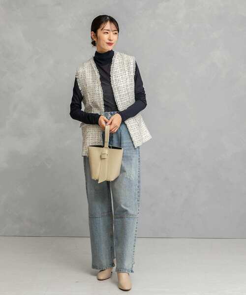 URBAN RESEARCH ROSSO WOMEN(アーバンリサーチ ロッソ)の「セミシアータートル(Tシャツ/カットソー・レディース・ネイビー/ピンク/オフホワイト・FREE)」の7枚目の写真