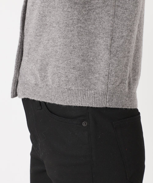 JOURNAL STANDARD（ジャーナルスタンダード）の「【2枚セット】ウールカシミヤMANY WAYカーディガン（カーディガン/ボレロ・レディース・チャコールグレー/ベージュ系その他/レッド・FREE）」の8枚目の写真